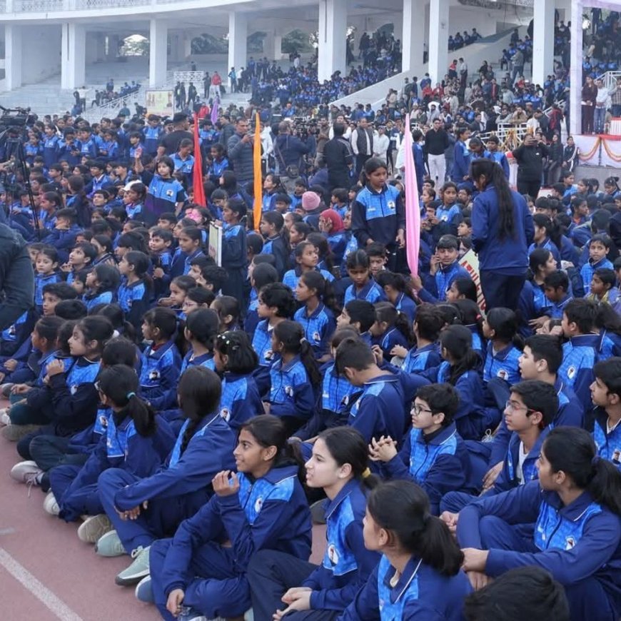 गुरुग्राम में सांसद खेल महोत्सव का दूसरा दिन:10 खेल स्पर्धाओं में 2898 खिलाड़ी दिखा रहे दम; कल देवीलाल स्टेडियम में समापन समारोह