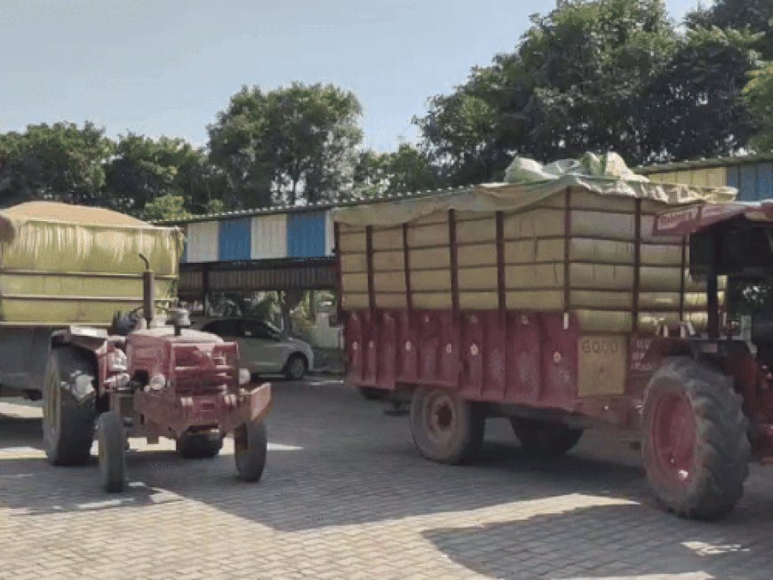 करनाल के धान कारोबार में 77 लाख की धोखाधड़ी:​​​​​​​फर्जी बिल बनाए, बिना गेट पास बेचा माल, यूपी के कारोबारी से मंगाया था