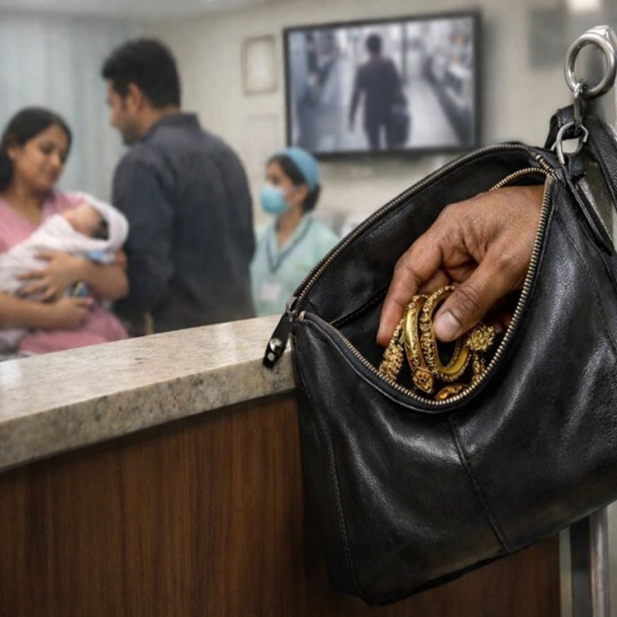 लखनऊ में ज्वैलरी शॉप से ग्राहक बनकर आया युवक:मौका देखते ही लाखों के गहने लेकर हुआ फरार; मुकदम दर्ज