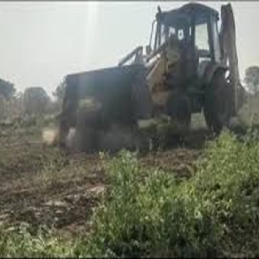 करनाल में फर्जी दस्तावेजों से बेची जमीन:असल मालिक के सामने आने के बाद खुला राज, आरोपी ने खेत में की तोड़फोड़