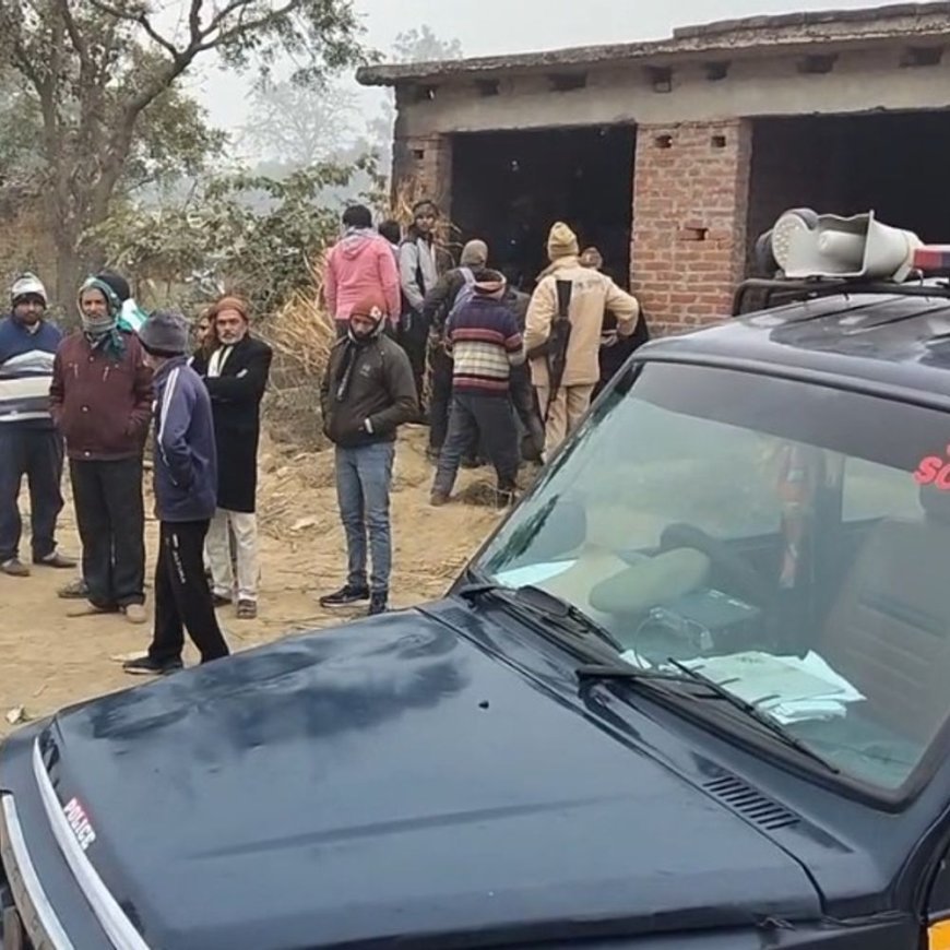 खाली दुकान में मिला युवक का शव:कासगंज में पुलिस ने कहा-नशे का आदी था, ठंड से मौत की आशंका