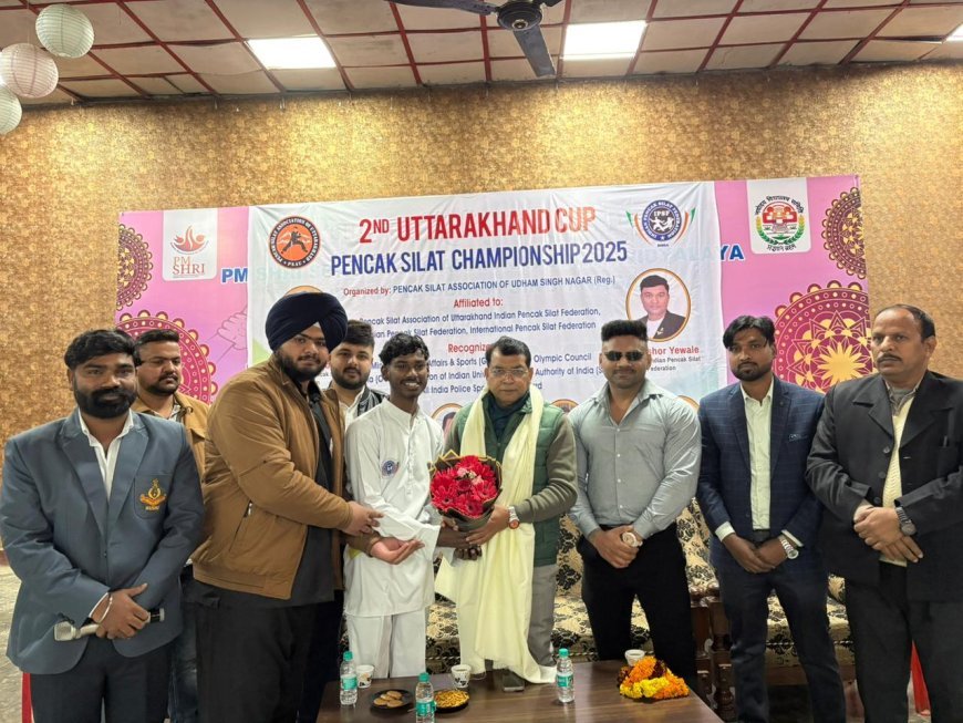 *विधायक शिव अरोरा ने द्वितीय उत्तराखंड कप पेंचक सिलॉट चेम्पियनशिप 2025 का किया शुभारम्भ*