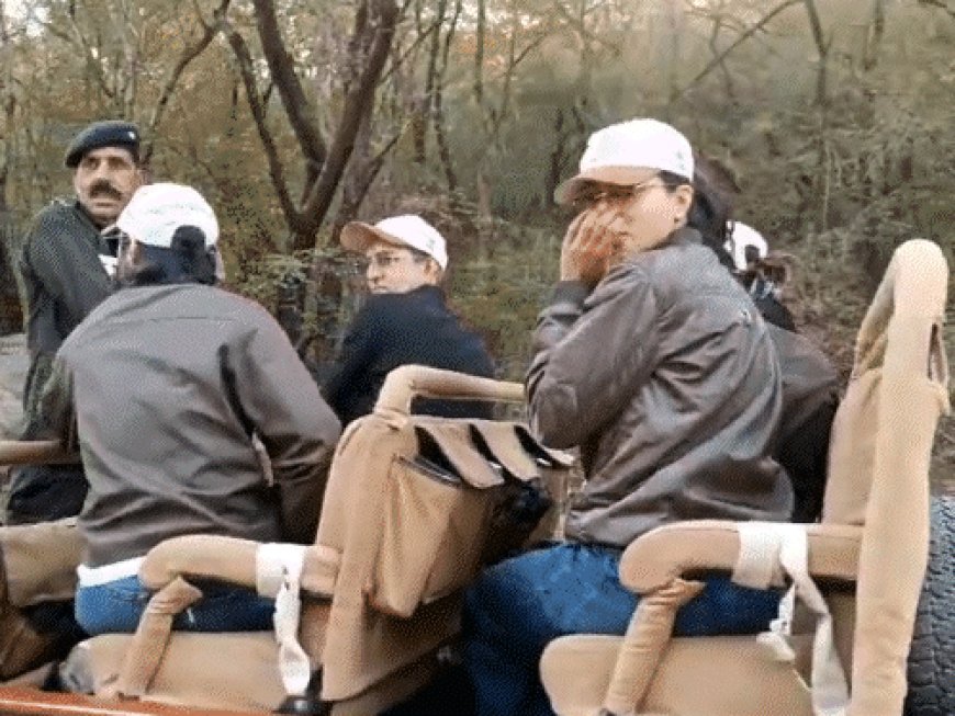 आज रणथंभौर आ सकती हैं सोनिया गांधी:प्रियंका और राहुल पहले ही पहुंचे; 1 जनवरी को रेहान-अवीवी बेग की रिंग सेरेमनी की चर्चा