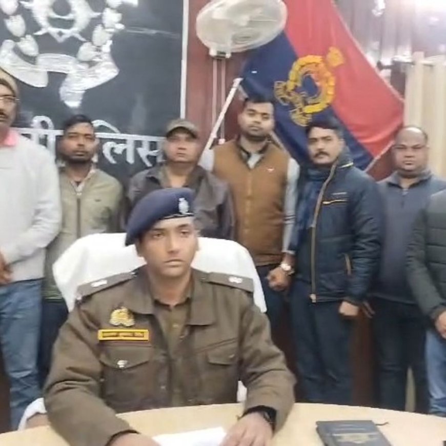 मैनपुरी में साइबर ठगी गैंग का भंडाफोड़:शेयर मार्केट में पैसा डबल करने का दिया झांसा, 83 लाख की रुपए ठगे; 2 गिरफ्तार