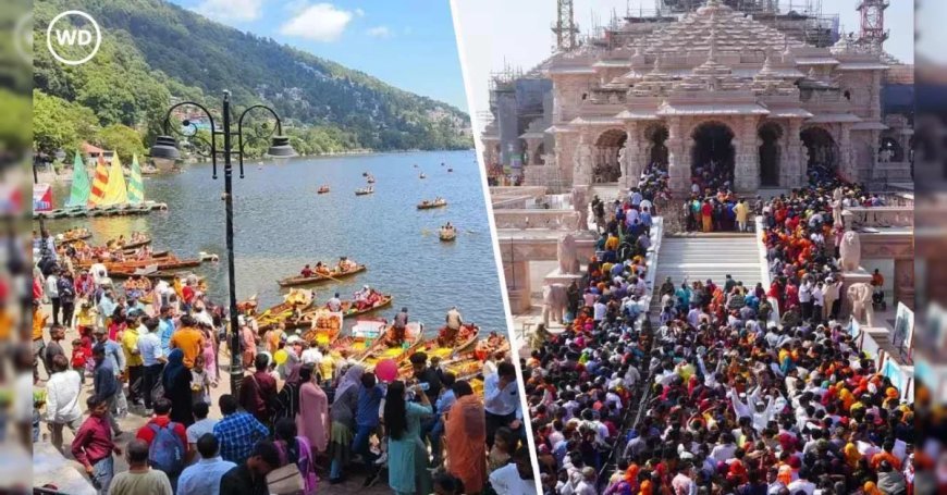 नववर्ष 2026: महाकाल, अयोध्या समेत देश के कई मंदिरों में पैर रखने की जगह नहीं, कोहरे ने बढ़ाई परेशानी