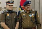 गोरखपुर SSP राज करन नय्यर DIG पद पर पदोन्नत:पिपिंग सेरेमनी में ADG ने लगाई रैंक, नई जिम्मेदारी संभालने की दी शुभकामनाएं