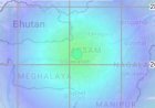 भास्कर अपडेट्स:असम के लखीमपुर में 3.5 तीव्रता का भूकंप, जमीन से 10KM नीचे रहा केंद्र