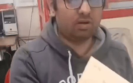 दिल्ली के कर्मचारी को पंजाबी बोलने-पढ़ने पर मजबूर किया:युवक बोला- पंजाब में हो तो पंजाबी आनी चाहिए; VIDEO सामने आया