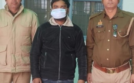 बागपत कोतवाली पुलिस की बड़ी कार्रवाई:चेकिंग में एक अभियुक्त गिरफ्तार, दो अवैध तमंचे बरामद