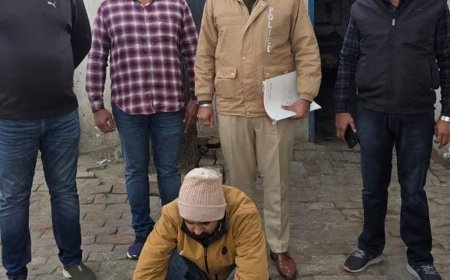 पानीपत में घर से चोरी का आरोपी गिरफ्तार:2 लाख नगद, सोने के कड़े और चेन बरामद, बेटे के दोस्त ने दिया वारदात को अंजाम