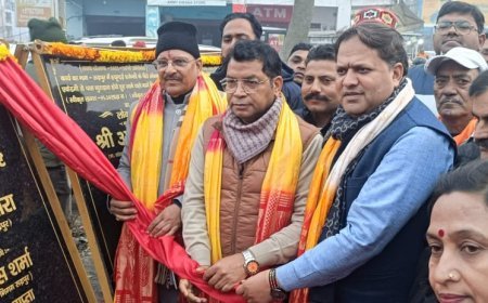 *पूर्व केंद्रीय मंत्री व सांसद अजय भट्ट ने रुद्रपुर क्षेत्र के 10 करोड़ के विकास कार्यों का शिलान्यास / लोकार्पण कर जनता क़ो किया समर्पित