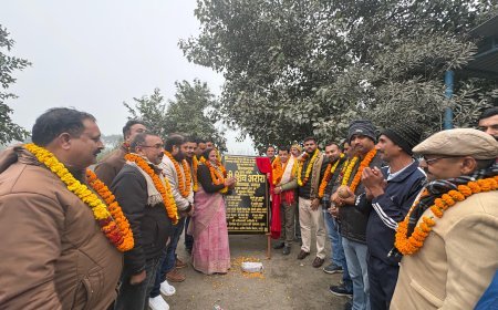 विधायक शिव अरोरा ने भगवानपुर क्षेत्र में विभिन्न विकास कार्यों का शिलान्यास व लोकार्पण कर जनता क़ो किया समर्पित*