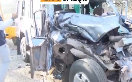 भास्कर अपडेट्स:कर्नाटक में भीषण सड़क हादसे में बच्ची समेत 4 श्रद्धालुओं की मौत, 7 घायल