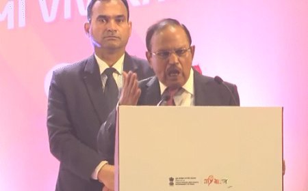 डोभाल बोले-जंग दुश्मन का मनोबल तोड़ने के लिए लड़ते हैं:हम मनोरोगी नहीं कि शव देखकर खुशी मिले, मौजूदा लीडरशिप ने 10 साल में देश बदला