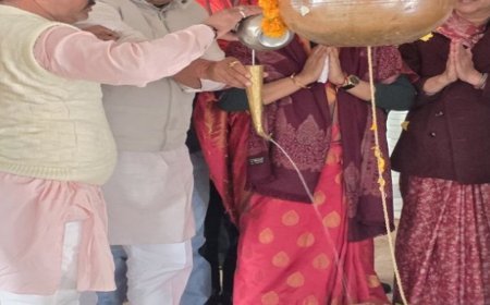 टोंक में भाजपा कार्यकर्ताओं ने किए ओंकार मंत्र के जाप:गुजरात के सोमनाथ मंदिर पर प्रथम आक्रमण के एक हजार साल पूरे होने पर आयोजन