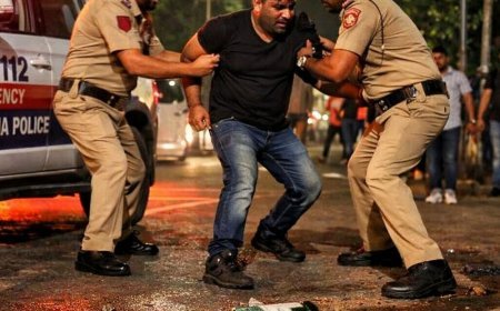 यमुनानगर में व्यक्ति ने पुलिस के सामने पी शराब:डायल-112 गाड़ी के आगे जमीन पर फोड़ी बोतल, आरोपी गिरफ्तार