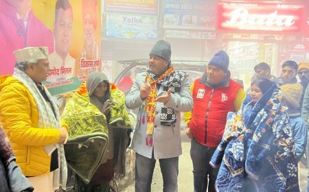 दर्जा मंत्री ने रैन बसेरों का किया निरीक्षण, चाक चौबंद मिली व्यवस्थायें