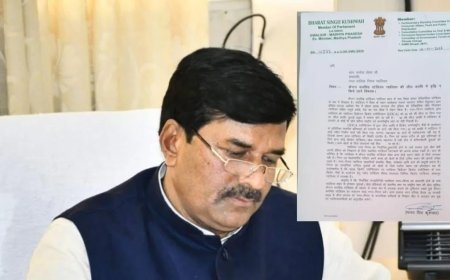 कैप्टन रूप सिंह स्टेडियम को GDCA को लीज पर देने का सांसद भारत सिंह कुशवाह ने किया विरोध, महापौर-निगम सभापति को लिखा पत्र