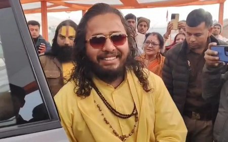 कौन हैं सतुआ बाबा? महंगी कारों के काफिले के साथ प्रयागराज माघ मेले में बने चर्चा का केंद्र