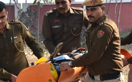 कैथल के नवोदय स्कूल में मॉक ड्रिल:प्रशासन ने किया आपदाओं से बचाव का अभ्यास, सायरन सुनते ही दौड़े कर्मचारी