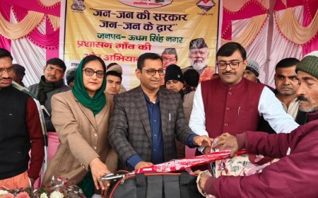 शिविर में प्रशासन और जनता के बीच हुआ सीधा संवाद व दिया योजनाओं का लाभ।*