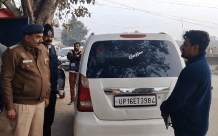 फरीदाबाद में कार से 100 लीटर पेट्रोल जब्त:चेकिंग के दौरान पुलिस ने रोकी; शीशों पर चढ़ी मिली काली फिल्म