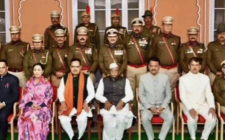 हनवंत सिंह राजपुरोहित को राष्ट्रपति पुलिस पदक:राज्य स्तरीय समारोह में राज्यपाल हरिभाऊ बागड़े ने दिया सम्मान, कई बहुचर्चित केस में निभा चुके हैं भूमिका