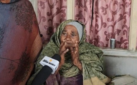 महिला ने जेवर बेचकर स्कूल को दिए 6 लाख रुपए:बोलीं-मैं बूढ़ी हो गई, अब क्या गहने पहनूंगी; सरकारी पेंशन से चलता है गुजारा