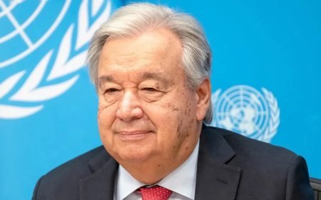 UN महासचिव एंतोनियो ने पेश की अंतिम वर्ष की प्राथमिकताएं, बोले- विश्वभर में तनावों के खतरनाक दुष्परिणाम सामने आ रहे, अराजकता के बजाय शांति को चुनें