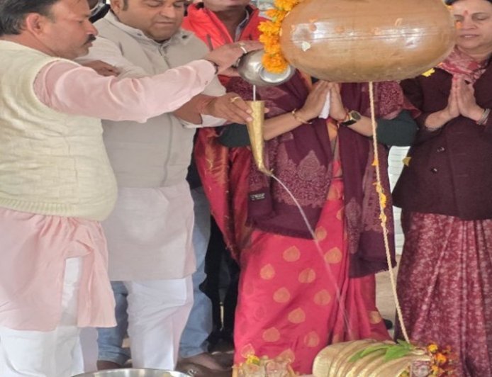 टोंक में भाजपा कार्यकर्ताओं ने किए ओंकार मंत्र के जाप:गुजरात के सोमनाथ मंदिर पर प्रथम आक्रमण के एक हजार साल पूरे होने पर आयोजन