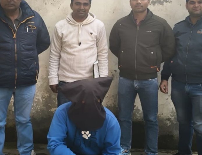 रोहतक में फायरिंग करने वाला चौथा आरोपी काबू:शराब ठेके पर गैंगवार का मामला, 3 दिन के रिमांड पर लिया