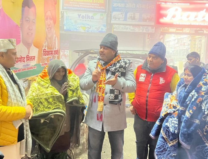 दर्जा मंत्री ने रैन बसेरों का किया निरीक्षण, चाक चौबंद मिली व्यवस्थायें