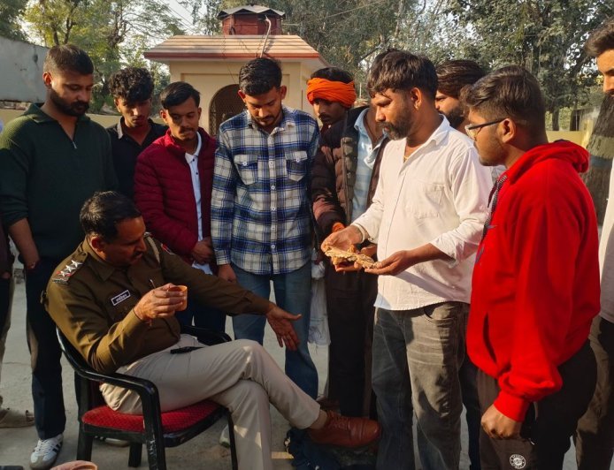 मातोर में कुएं से संदिग्ध गौ-अवशेष मिले:गोरक्षकों ने पुलिस से की सख्त कार्रवाई, पोस्टमार्टम और फॉरेंसिक जांच की मांग