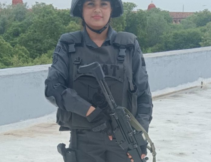 दिल्ली पुलिस की लेडी कमांडो की डंबल मारकर हत्या:5 माह की प्रेग्नेंट, सोनीपत में साले को फोन कर कहा- मेरे से यह मर गई