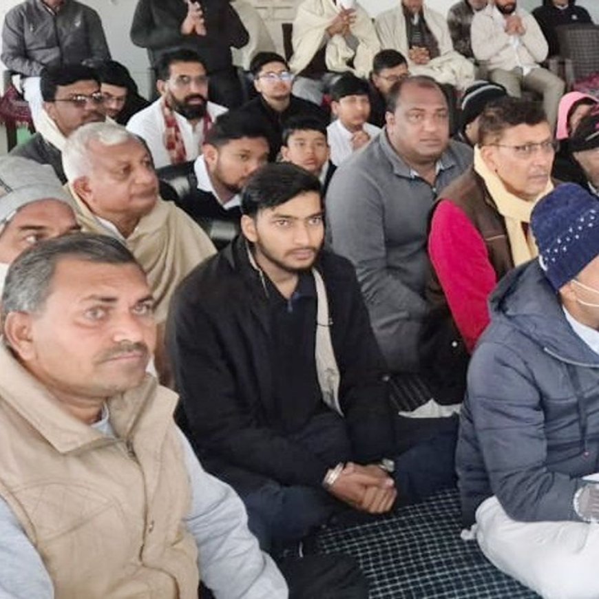 जींद के जैन संत अरुण महाराज बोले- अहंकार न करें:कहा- गलती हो तो माफी मांगें, माता-पिता का सम्मान करें