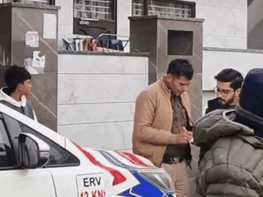 करनाल में घर में घुसकर लूट की कोशिश:हथियार दिखाकर महिला से मारपीट, शोर मचाने पर फरार- बदमाश CCTV में कैद