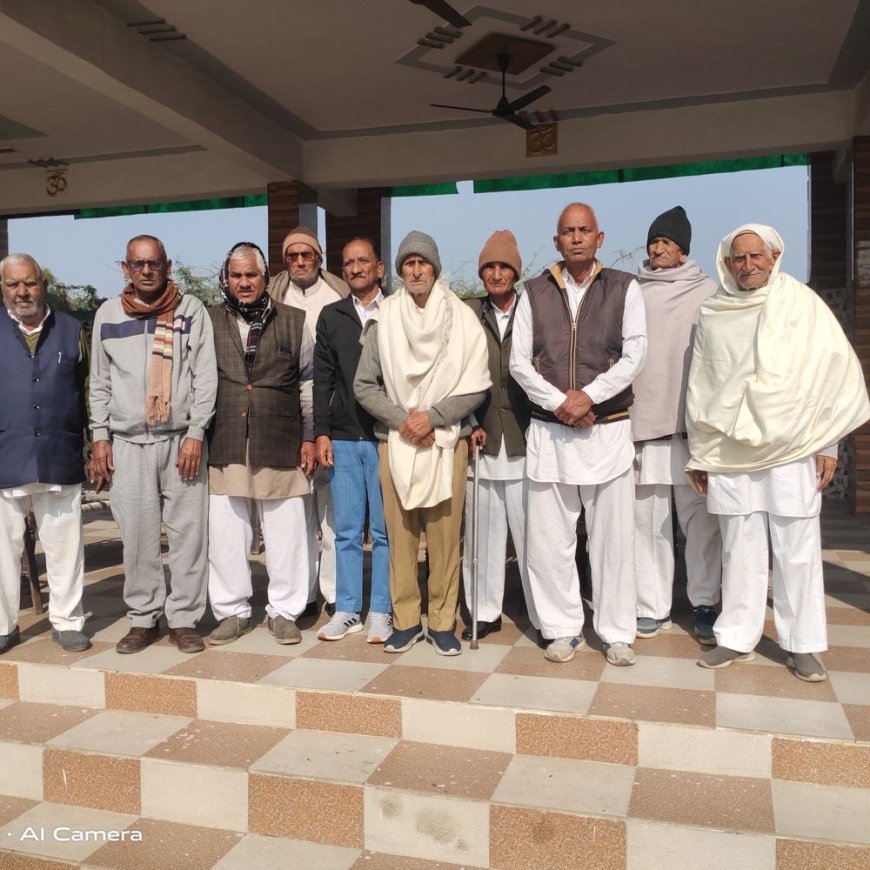 इसराना में रिटायर्ड कर्मियों की मीटिंग, स्मार्ट मीटर का विरोध:15 जनवरी को जींद में महापंचायत में जाएंगे; बोले- सरकार अनदेखी कर रही