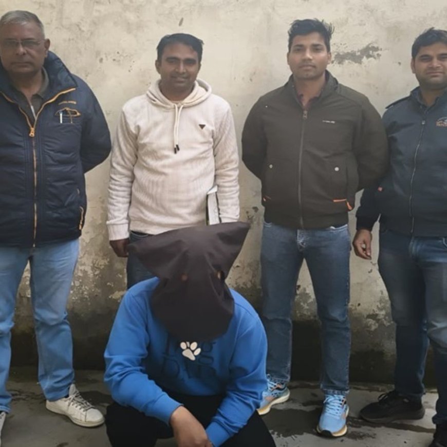 रोहतक में फायरिंग करने वाला चौथा आरोपी काबू:शराब ठेके पर गैंगवार का मामला, 3 दिन के रिमांड पर लिया