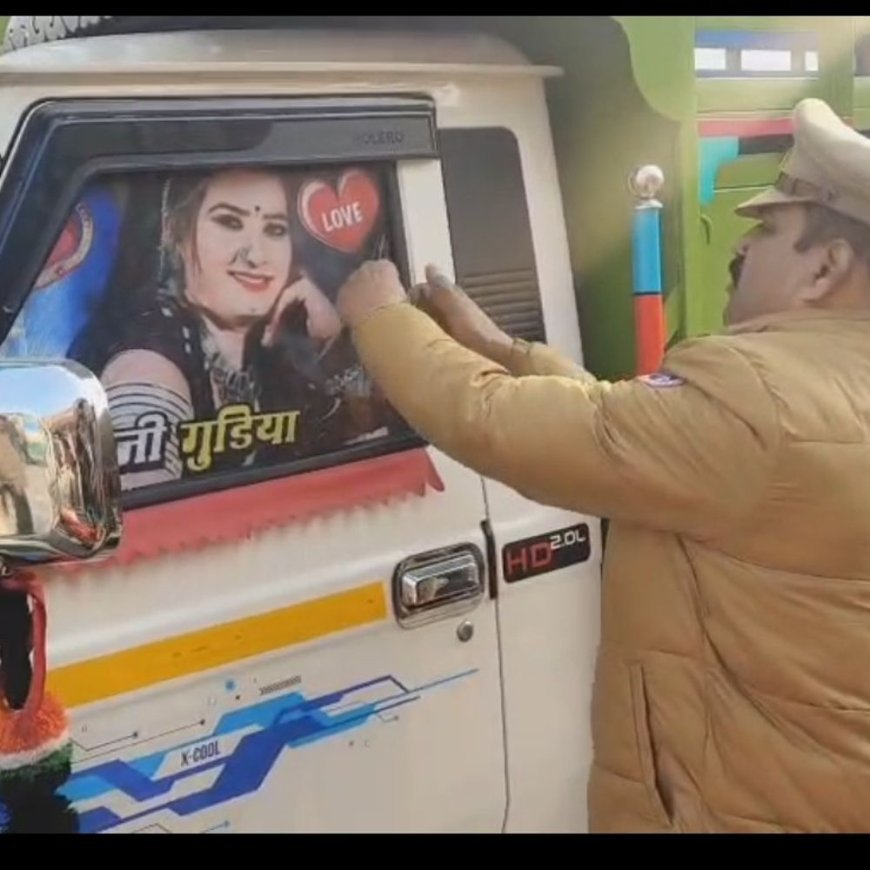 मैनपुरी में 311 वाहनों के चालान, ₹2.64 लाख जुर्माना:सड़क सुरक्षा माह के तहत विशेष चेकिंग अभियान चलाया गया