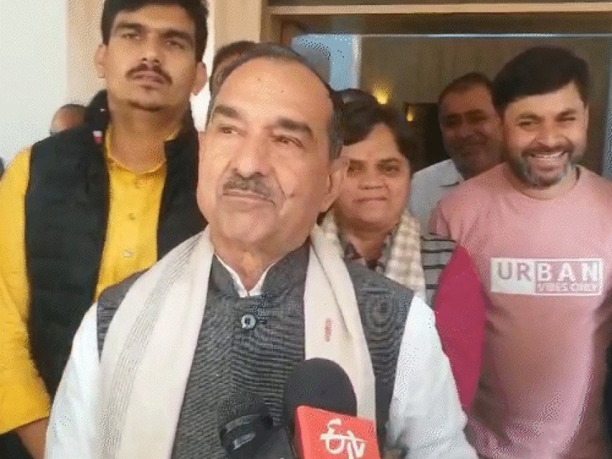 मदन राठौड़ बोले-मालवीया बीजेपी में, फिर भी एसीबी का छापा:हम अपना-पराया नहीं देखते, जांच एजेंसी में हस्तक्षेप नहीं करते, कांग्रेस को धन्यवाद देना चाहिए