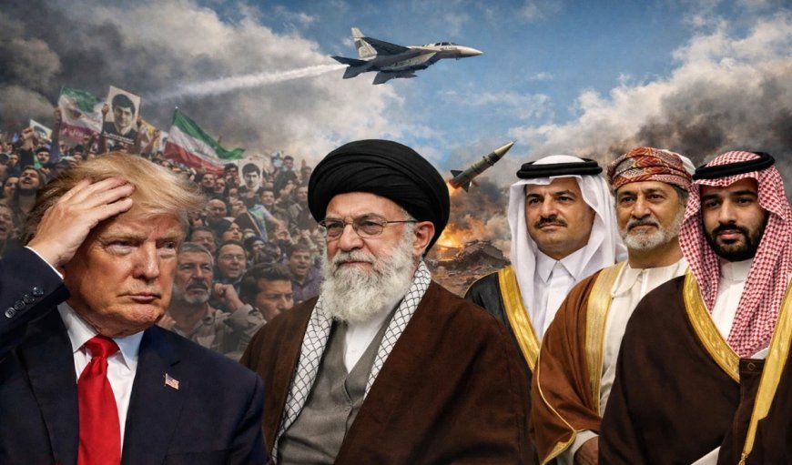 खामनेई को छूने से पहले...कतर, ओमान, सऊदी ट्रंप के सामने दीवार बनकर खड़े हुए?