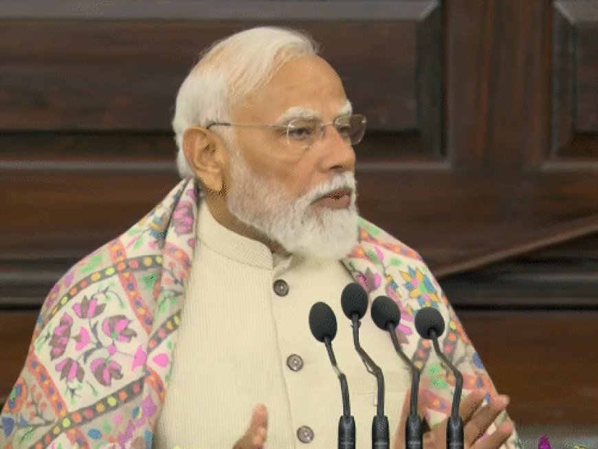 मोदी बोले- 25 करोड़ भारतीय गरीबी से बाहर निकले:UPI दुनिया का सबसे बड़ा डिजिटल पेमेंट सिस्टम, भारत वर्ल्ड नंबर-2 स्टील प्रोड्यूसर