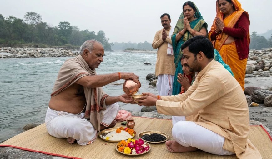 क्या है तर्पण की सही विधि? मौनी अमावस्या पर इस साधारण उपाय से पितरों को करें तृप्त, आशीर्वाद प्राप्त होगा