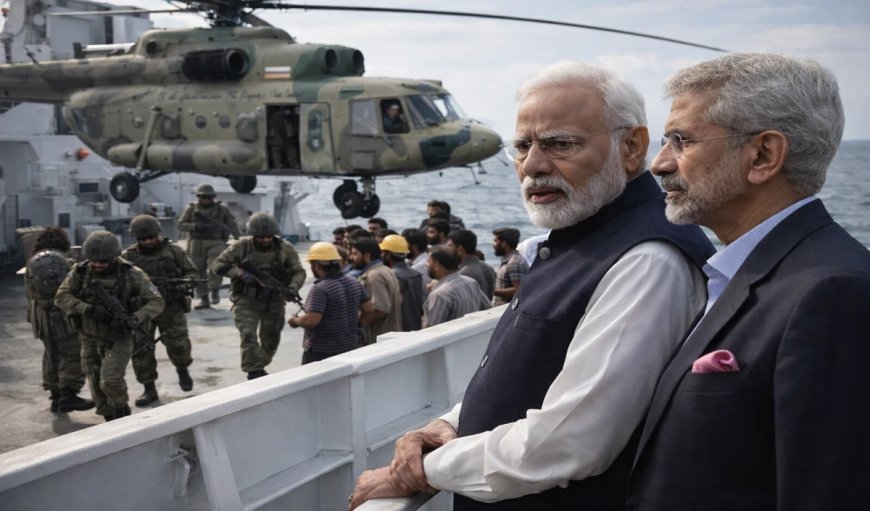 बीच समुंदर 16 भारतीयों को उठा ले गया ईरान, PM मोदी को लिखी गई चिट्ठी