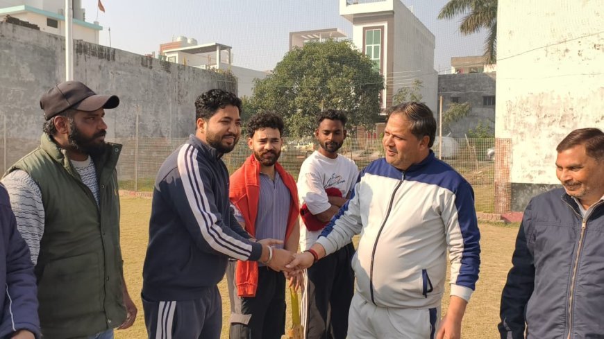 नगर निगम ने पत्रकार एकादश को दी करारी शिकस्त