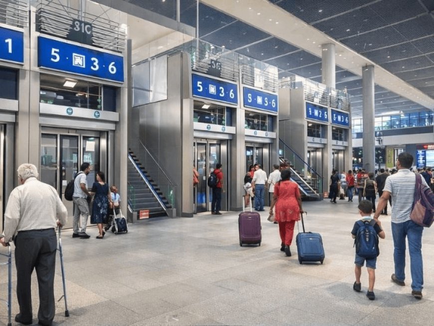 चंडीगढ़ रेलवे स्टेशन पुनर्विकास कार्य का 90% काम पूरा:मार्च तक मिलेंगी एयरपोर्ट जैसी वर्ल्ड क्लास सुविधाएं; 8 लिफ्ट चालू