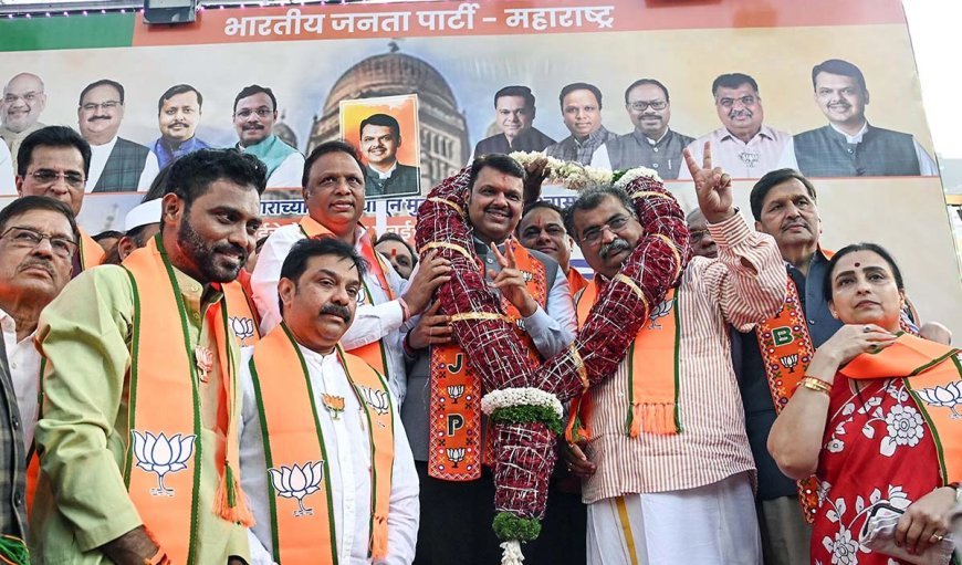 महाराष्ट्र में भाजपा के विकास एवं विश्वास की निर्णायक जीत