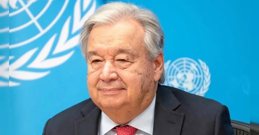 UN महासचिव एंतोनियो ने पेश की अंतिम वर्ष की प्राथमिकताएं, बोले- विश्वभर में तनावों के खतरनाक दुष्परिणाम सामने आ रहे, अराजकता के बजाय शांति को चुनें