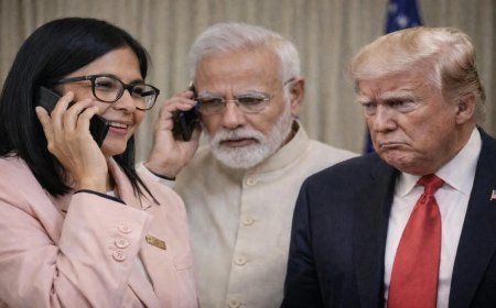 मोदी को अचानक फोन कर वेनेजुएला की राष्ट्रपति ने क्या कहा? अमेरिका हुआ चौकन्ना