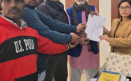 पलवल में लोकतंत्र सुरक्षा पार्टी ने किया UGC का समर्थन:कार्यकर्ताओं ने राज्यपाल को भेजा पत्र; शिक्षा में भेदभाव होगा खत्म